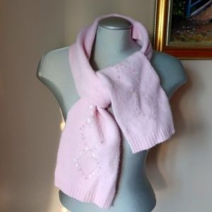Pink  wool Scarves